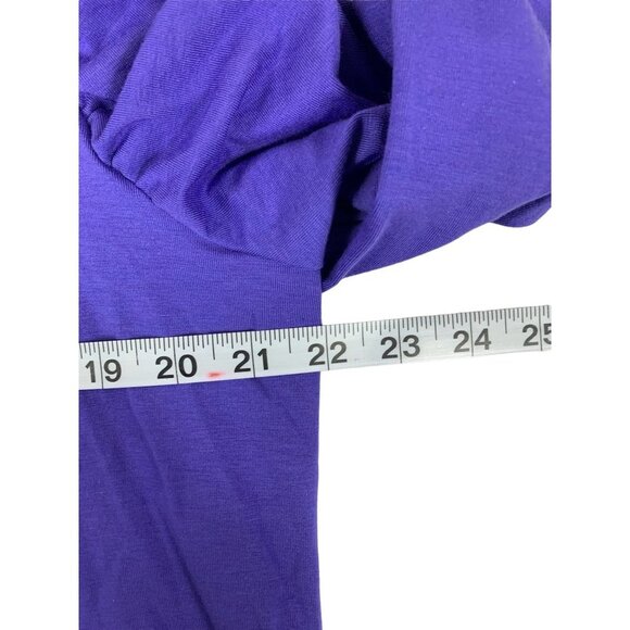 INC International Concepts Women's Purple Plum Top - Picture 5 of 7